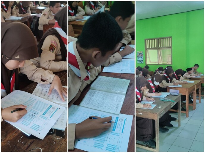 <strong>Ikuti Tes Psikologi, Siswa Kelas IX Madtsansa Bersiap Tentukan Pendidikan Lanjutan</strong>