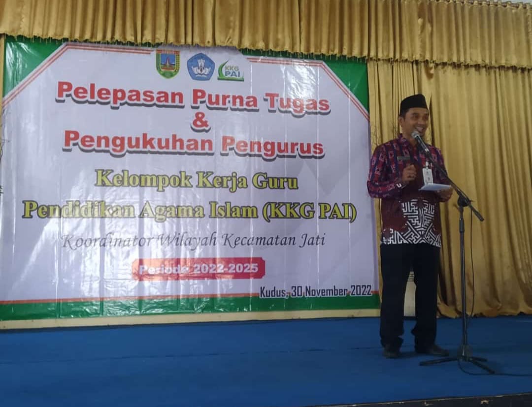 Pengukuhan Pengurus KKG PAI Kecamatan Jati Masa khidmat 2022 – 2025