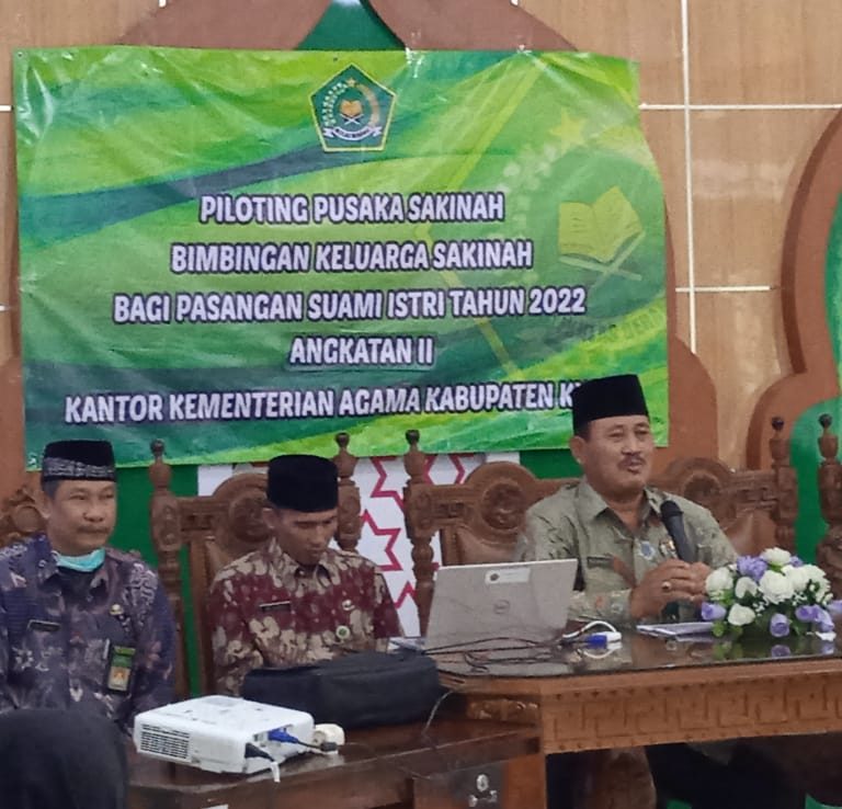 Kemenag Kudus Gelar Kegiatan Piloting Pusaka Keluarga Sakinah Tingkat Kecamatan Kota