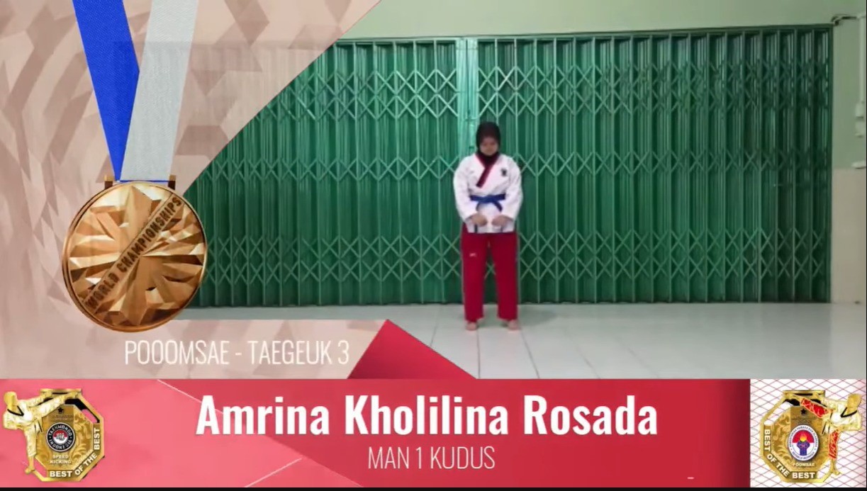 <strong>Amrina, Siswa MAN 1 Kudus Raih Juara 2 Menpora Cup 2022</strong>
