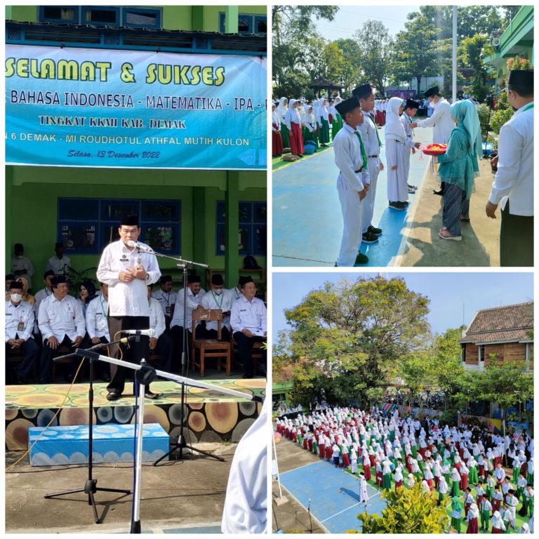 MIN 6 DEMAK SUKSES JADI TUAN RUMAH OLIMPIADE BIMIPA-PAI KKMI KAB. DEMAK