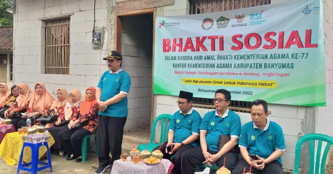 Kemenag Banyumas Gelar Baksos Di Dua Kecamatan