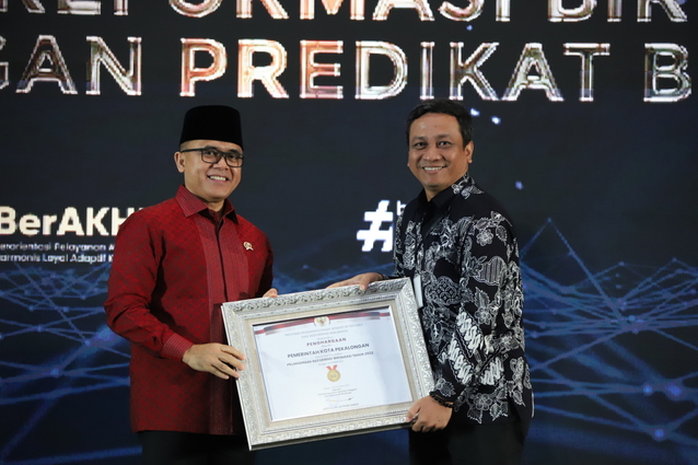Penganugerahan Reformasi Birokrasi, Pemkot Pekalongan Raih Predikat Sangat Baik