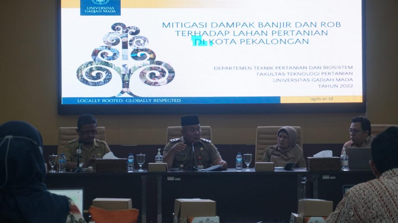 Kerjasama dengan UGM, Pemkot Kembangkan Pemanfaatan Lahan Terdampak Bajir dan Rob