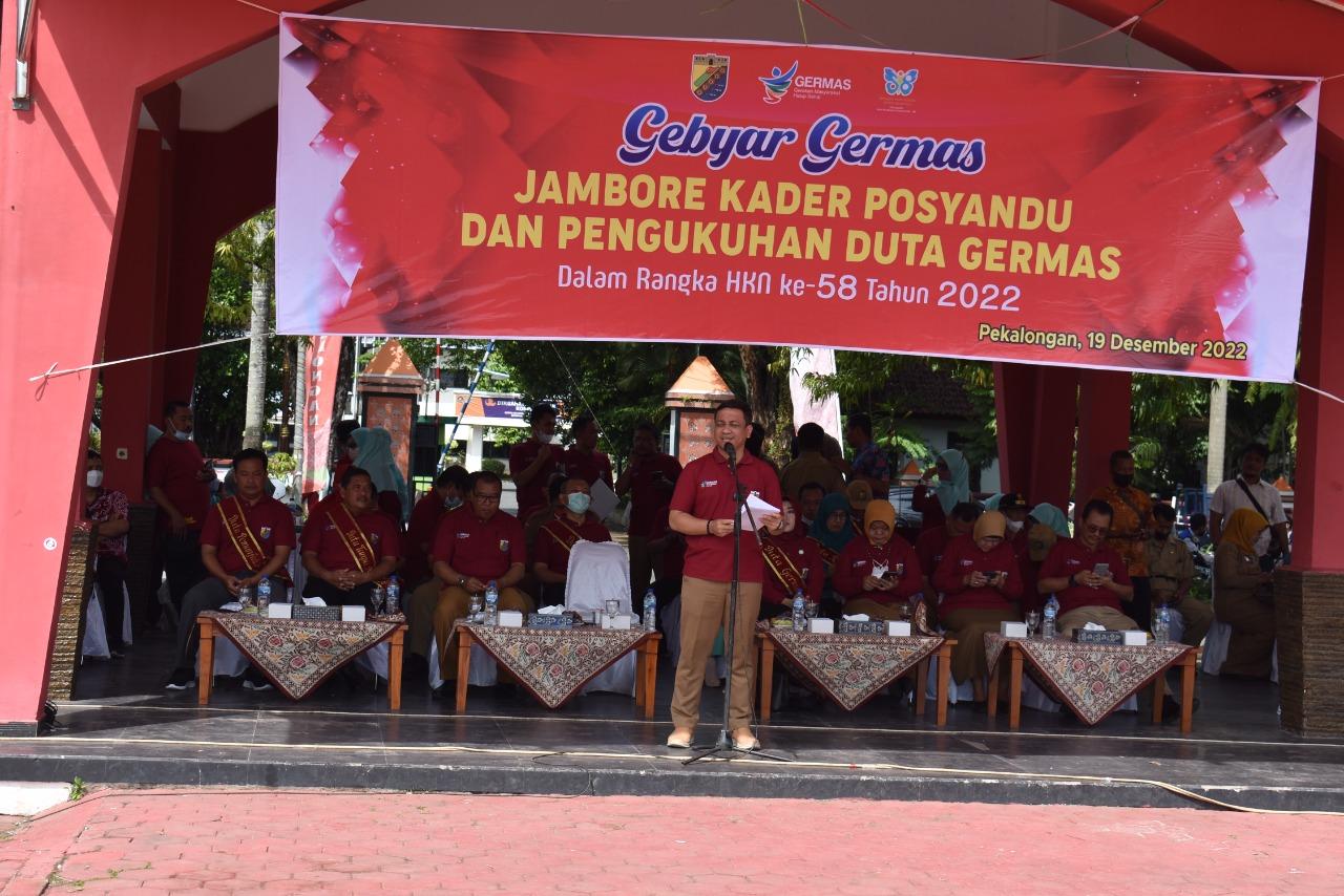 Jambore Kader Posyandu dan Pengukuhan Duta Germas dalam rangka Gebyar Germas