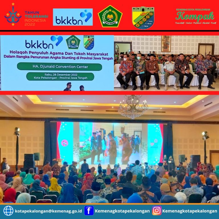 Kakankemenag Hadiri Sosialisasi dan Pembekalan Bagi Para Penyuluh Agama dalam Percepatan Penurunan Stunting