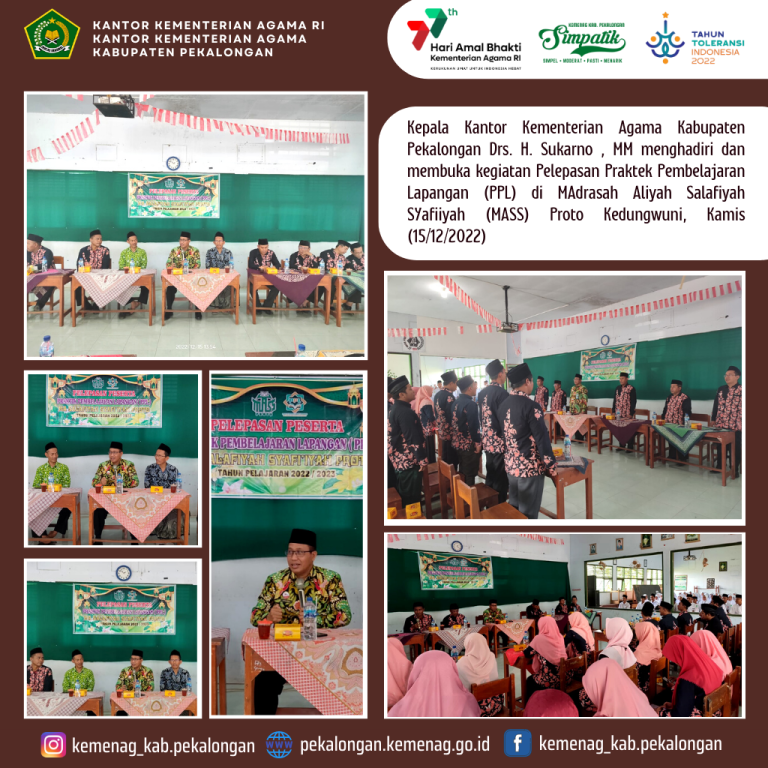 Pelepasan Siswa PPL Madrasah Aliyah Salafiyah Syafi’iyah (MASS) Proto