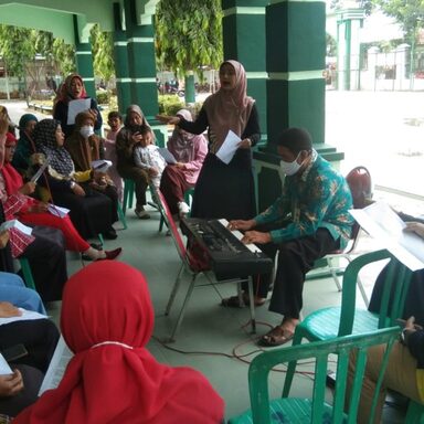 Jelang Peringatan HAB, Tim Padus MAN 2 Rembang Rutinkan Latihan