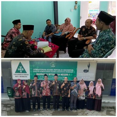 MIN 1 Rembang Terima Kunjungan Tim Monev Dirjen Pendis Kemenag RI