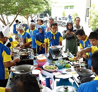 Lomba Memasak Bapak-bapak Kemenag, Begini Keseruannya