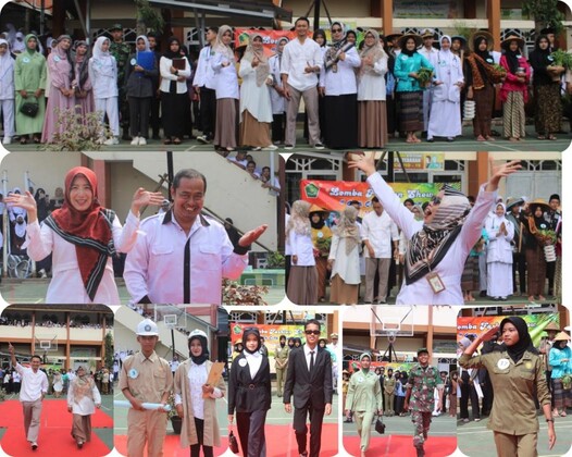 <strong>Semarak Lomba Fashion Show Meriahkan HUT Ke-27 MTs Negeri 2 Banjarnegara Tahun 2022</strong>