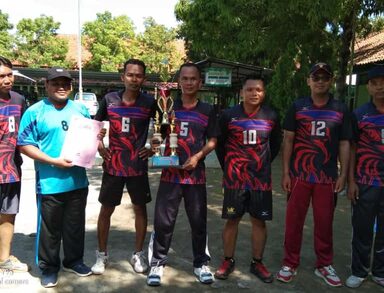 MAN 1 Rembang Raih Juara 1 Lomba Voli HAB ke-77