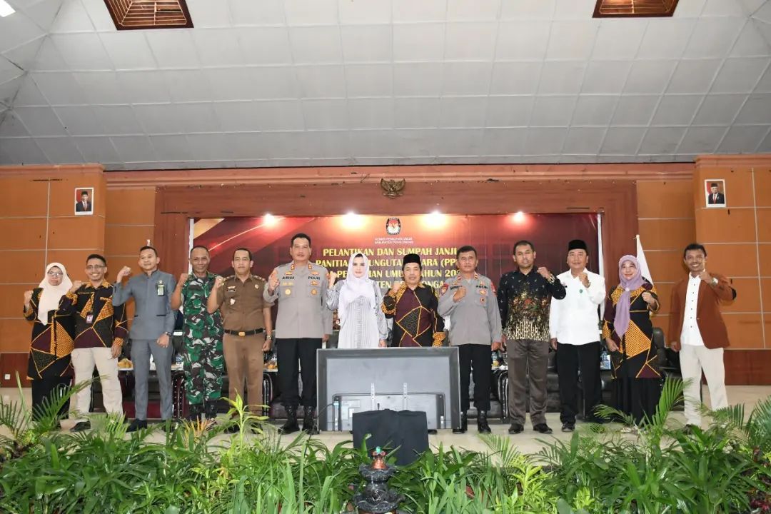 855 Anggota PPS Kabupaten Pekalongan Dilantik