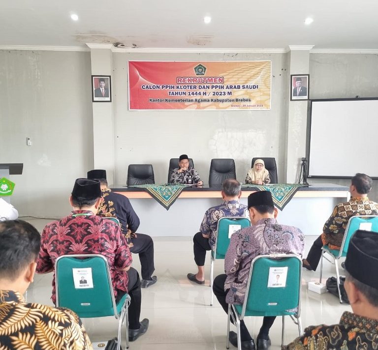 CAT Petugas Haji Brebes Lancar dan Terbuka
