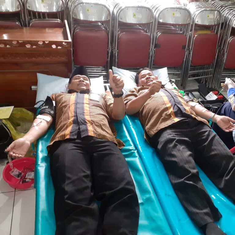 Semarak HAB 77, Kemenag Klaten Gelar Bakti Sosial Donor Darah