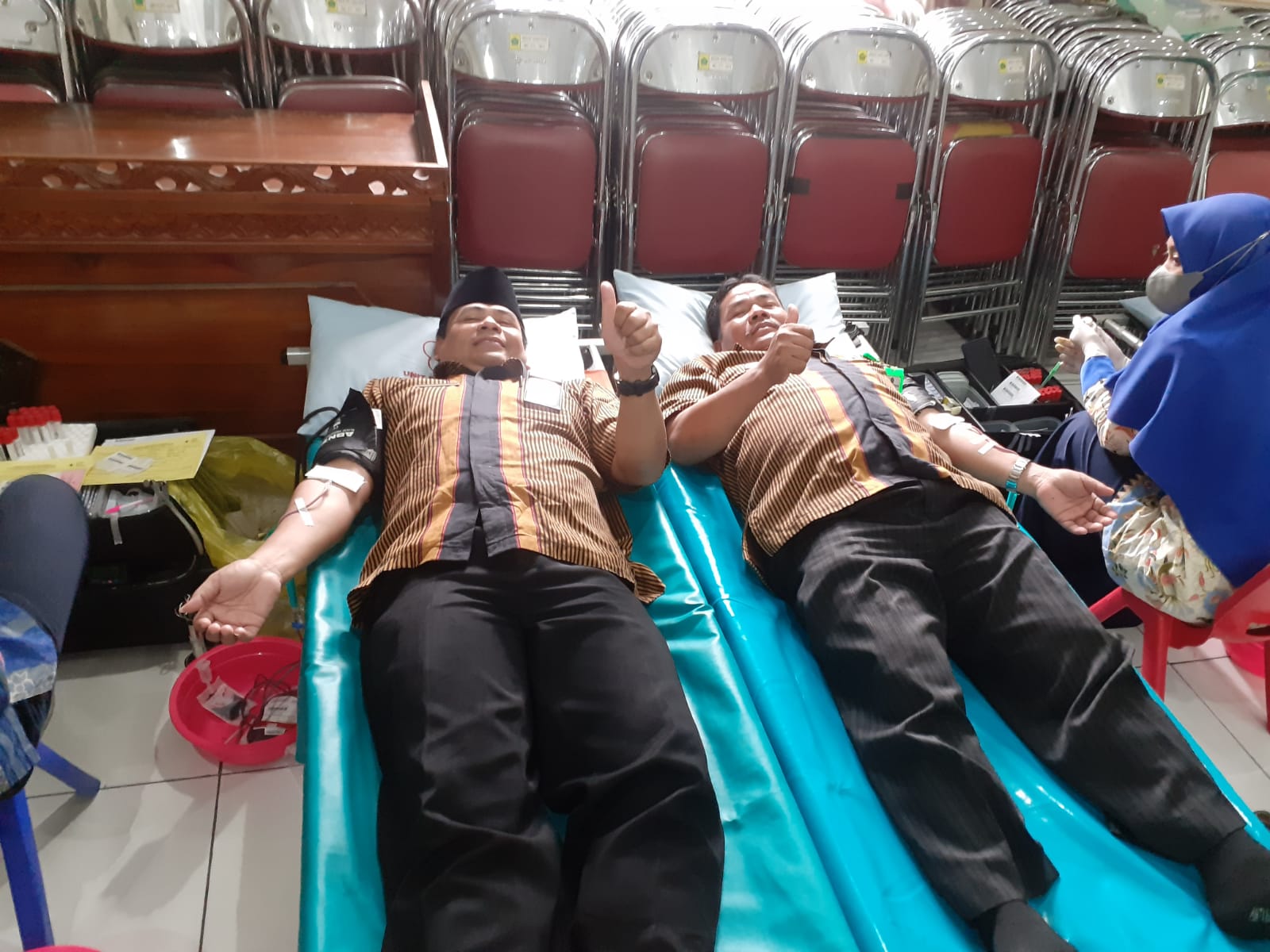 Semarak HAB 77, Kemenag Klaten Gelar Bakti Sosial Donor Darah
