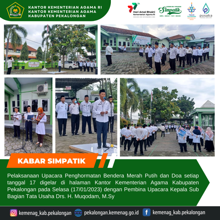 Upacara Tanggal 17, Upaya Tingkatkan Disiplin Pegawai