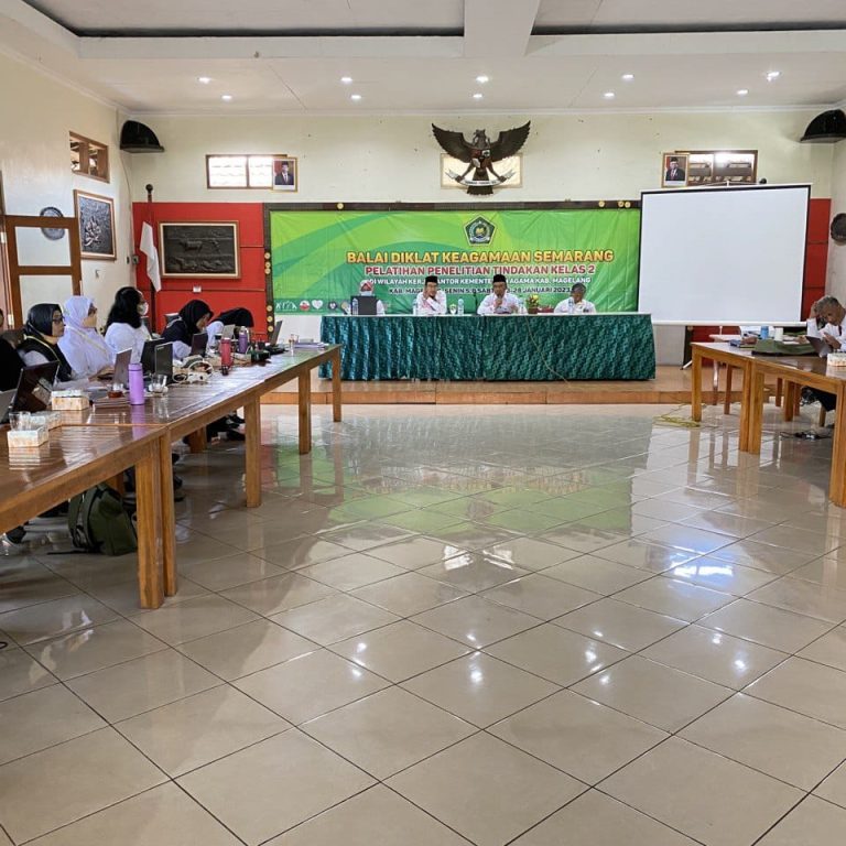 Pelatihan PTK Kemenag Kabupaten Magelang, Tingkatkan Kompetensi Guru