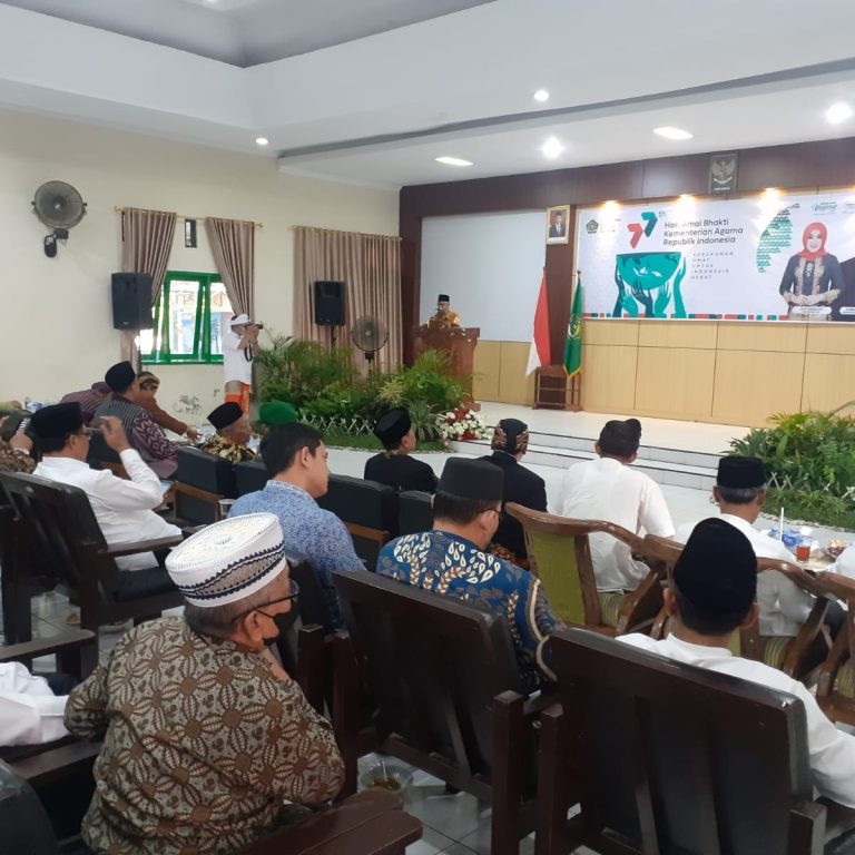 Ramah Tamah, Ungkapan Rasa Syukur Kemenag di Usia 77 Tahun