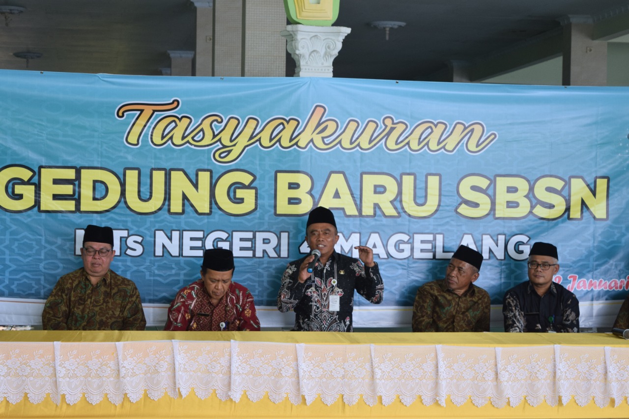 Kehadiran Gedung SBSN Diharapkan Dapat Memacu Prestasi Madrasah