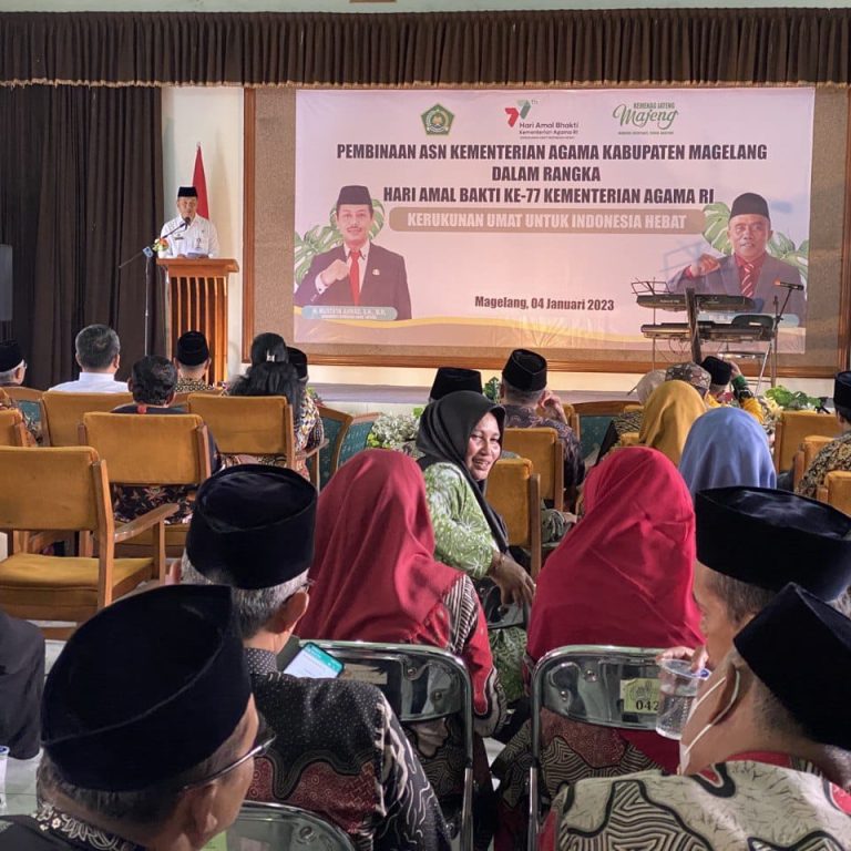 Bupati Magelang Berharap Kemenag Perkuat Komitmen Toleransi Umat Beragama