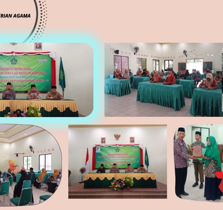 Kerjasama Dengan LAZ Kota Surakarta, UPZ Kemenag Tasarufkan Ratusan Juta Ke Mustahik