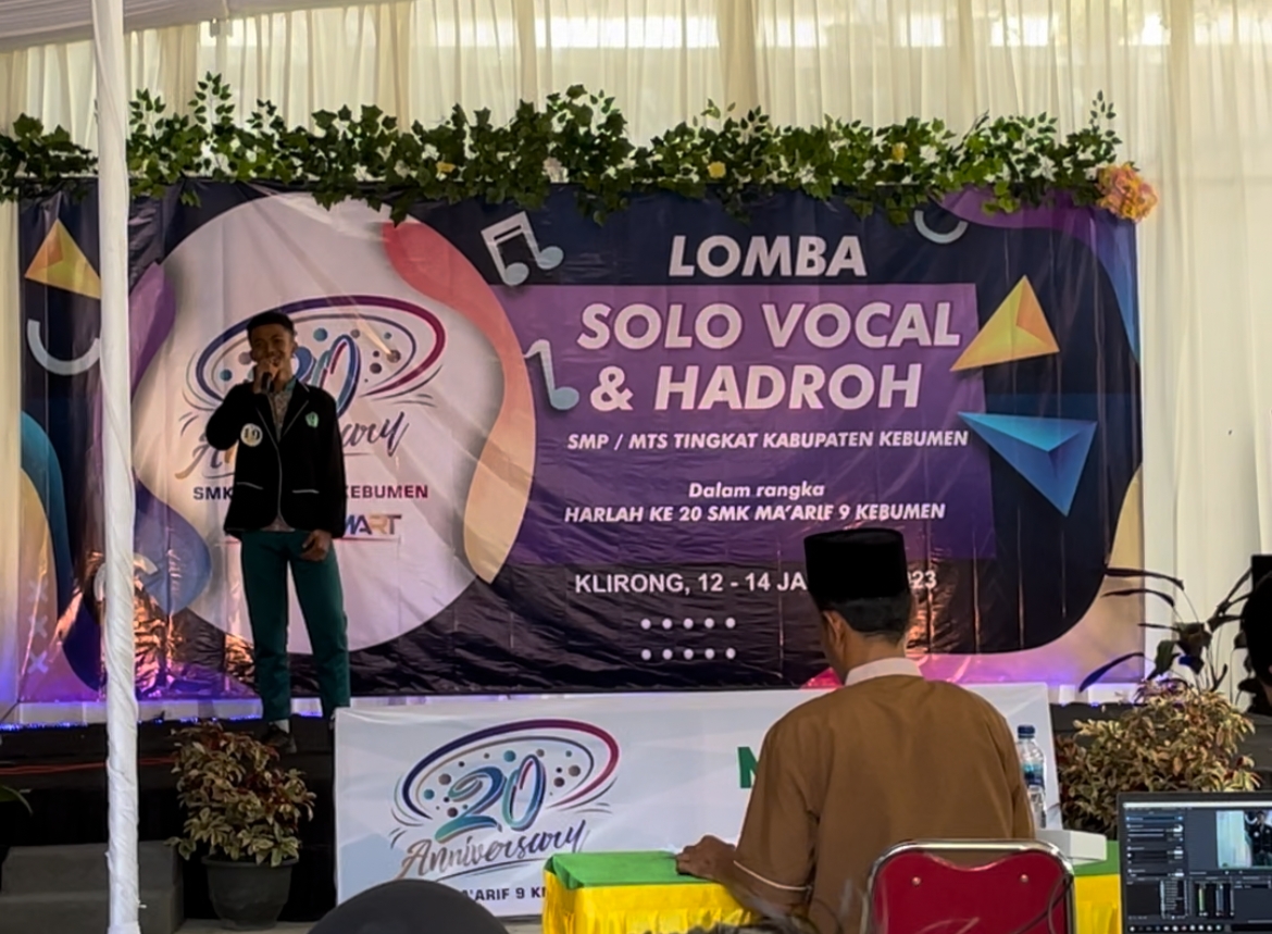 Siswa MTsN 6 Kebumen Juara Solo Vokal Tingkat Kabupaten