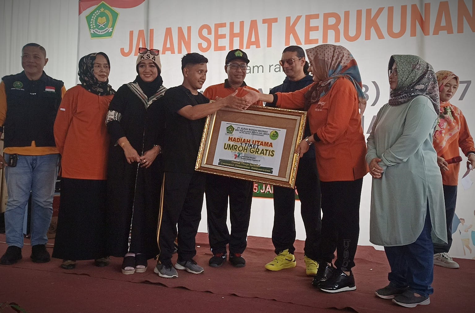 Hadiri Peringatan HAB Kemenag KE 77, Bupati Minta Tekan Pernikahan Dini