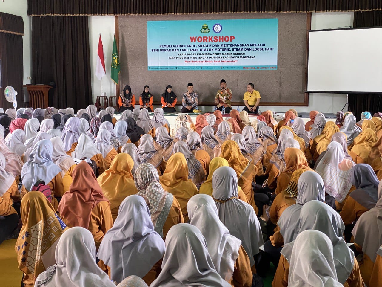 IGRA Kabupaten Magelang Tingkatkan Kompetensi Pembelajaran Aktif, Kreatif dan Menyenangkan
