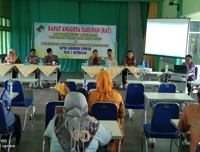 Ini Sejumlah Pengurus Koperasi MAN 1 Rembang Terpilih