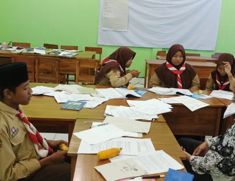 Demi Sukses Lomba Mapel, Siswa MTsN 1 Rembang Ikuti Bimbingan