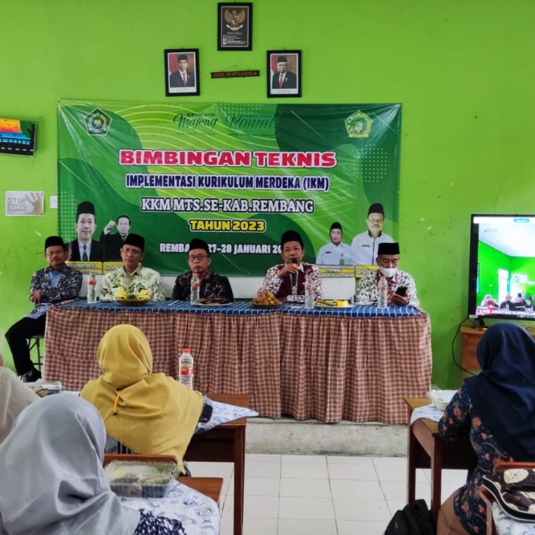 KKM MTs Gelar Bimtek IKM, Hadirkan Pengajar Balai Diklat