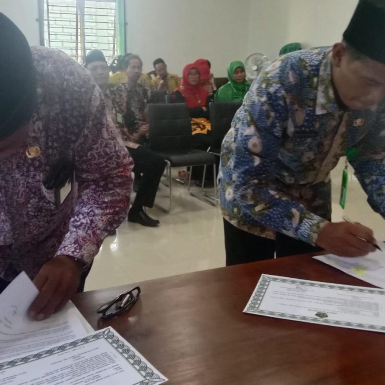 MIN 1 Rembang Komitmen Wujudkan Janji Pelayanan dan Moderasi Beragama