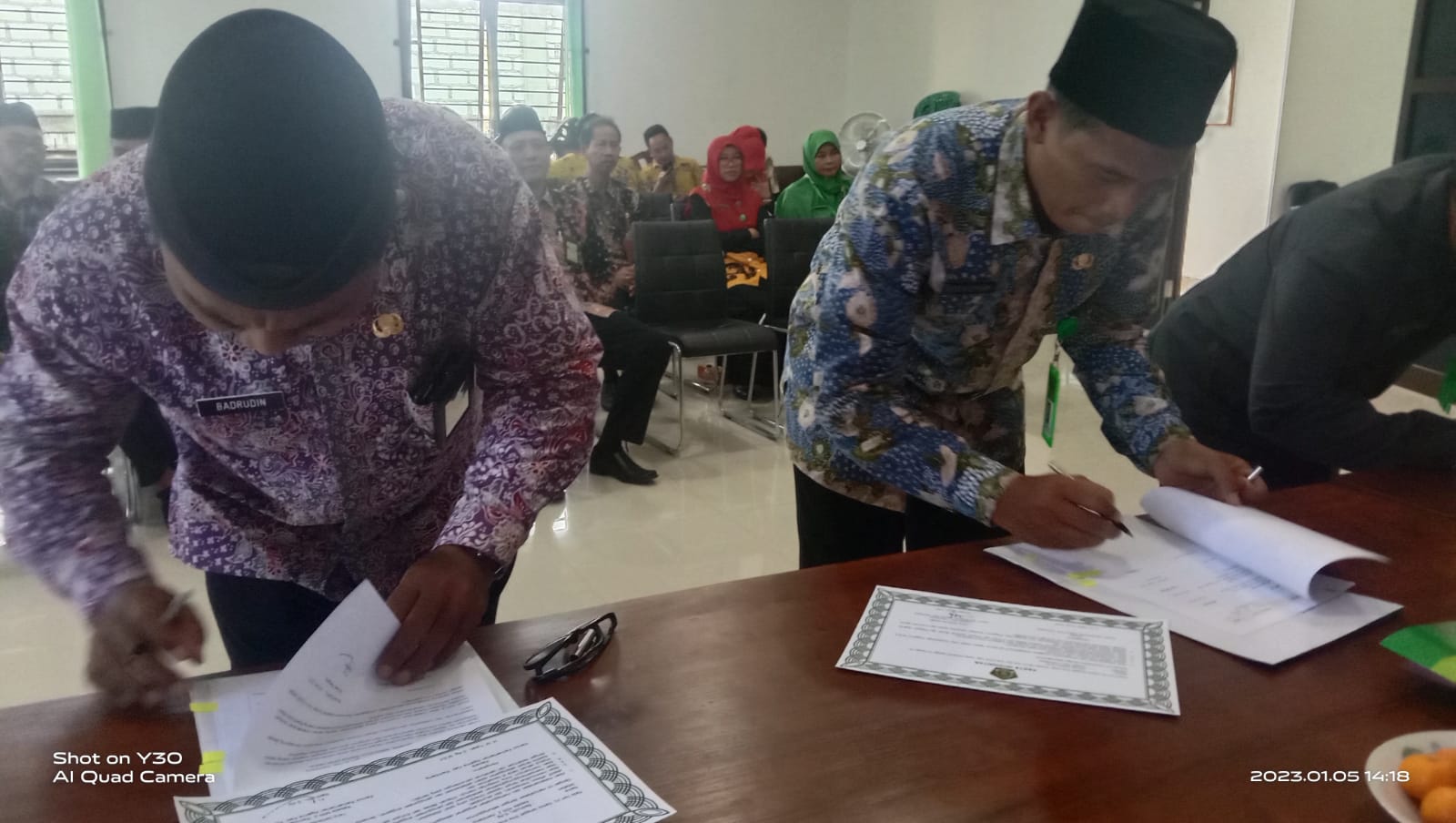 MIN 1 Rembang Komitmen Wujudkan Janji Pelayanan dan Moderasi Beragama