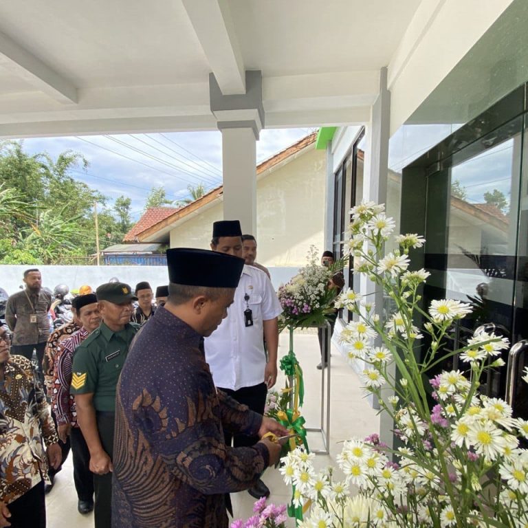 Resmikan SBSN KUA, Kakankemenag Berikan Pelayanan Terbaik pada Masyarakat