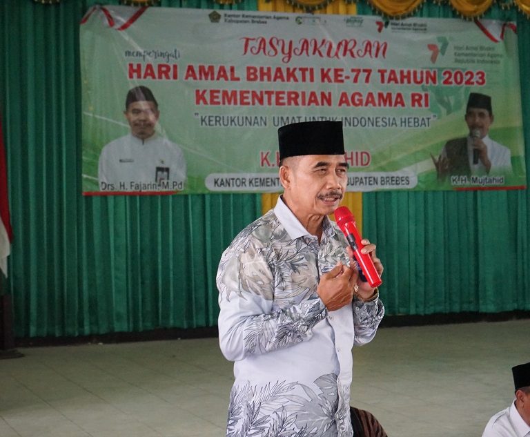 Tasyakuran dan Doa Merupakan Rangkaian Kegiatan HAB 77 di Brebes 