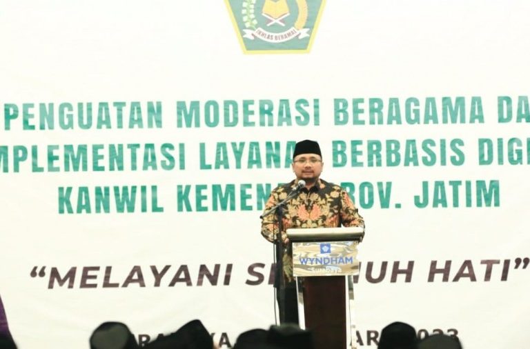 Kemenag Banyak Tantangan, Gus Men: Tegak Lurus Satu Komando!