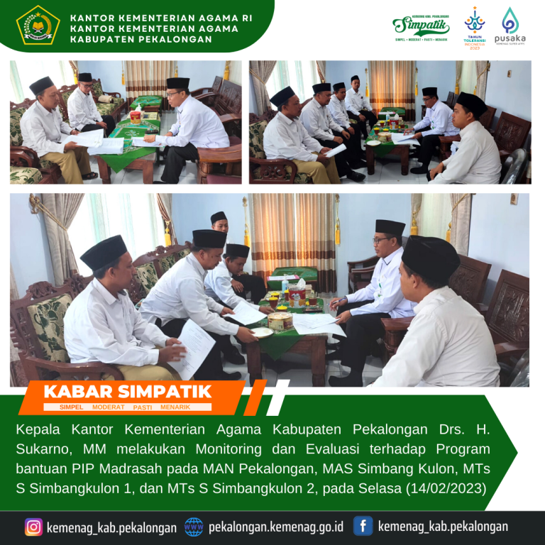 Monev PIP Pada Madrasah