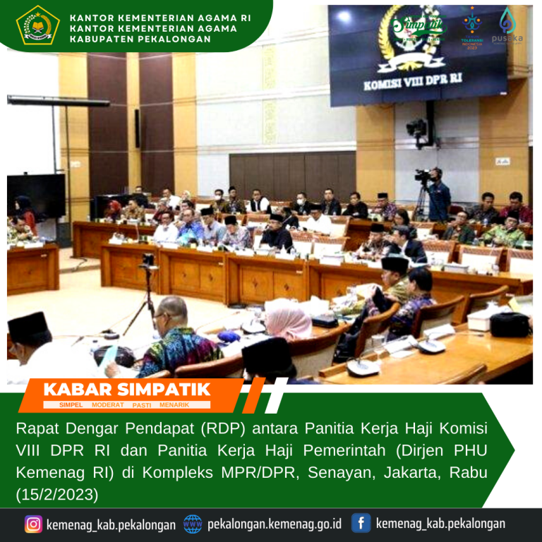 Haji 2023: Rerata Bipih Jemaah 49,8 Juta, Lunas Tunda 2020 Tidak Perlu Nambah