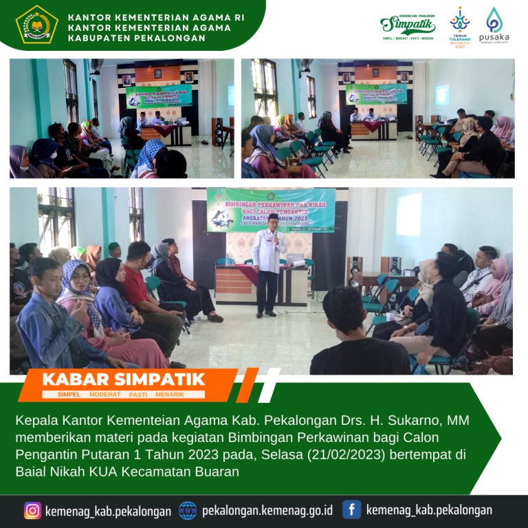 Bimbingan Perkawinan Bagi Calon Pengantin
