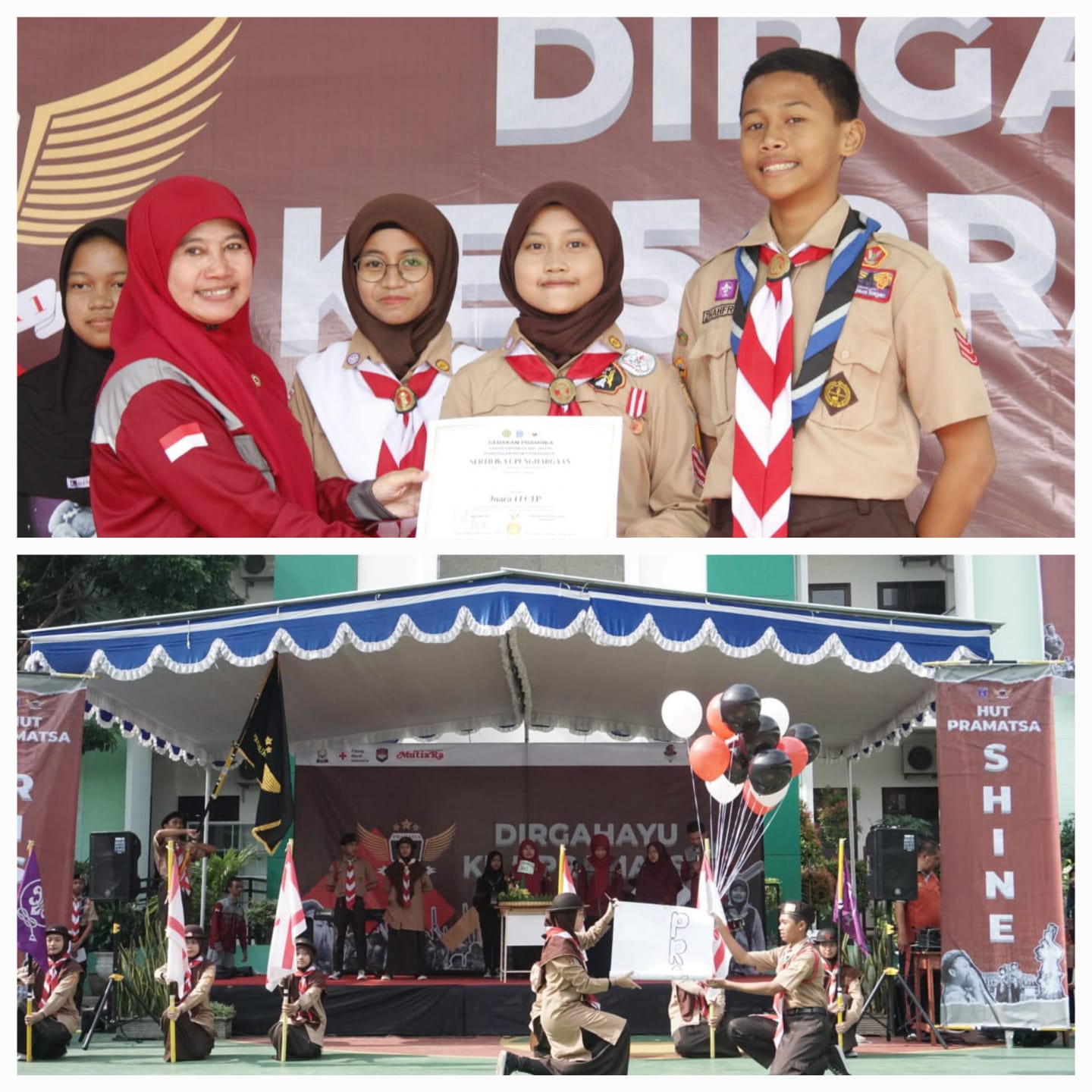 Rise And Sine di HUT Pramatsa Ke-5 Surakarta