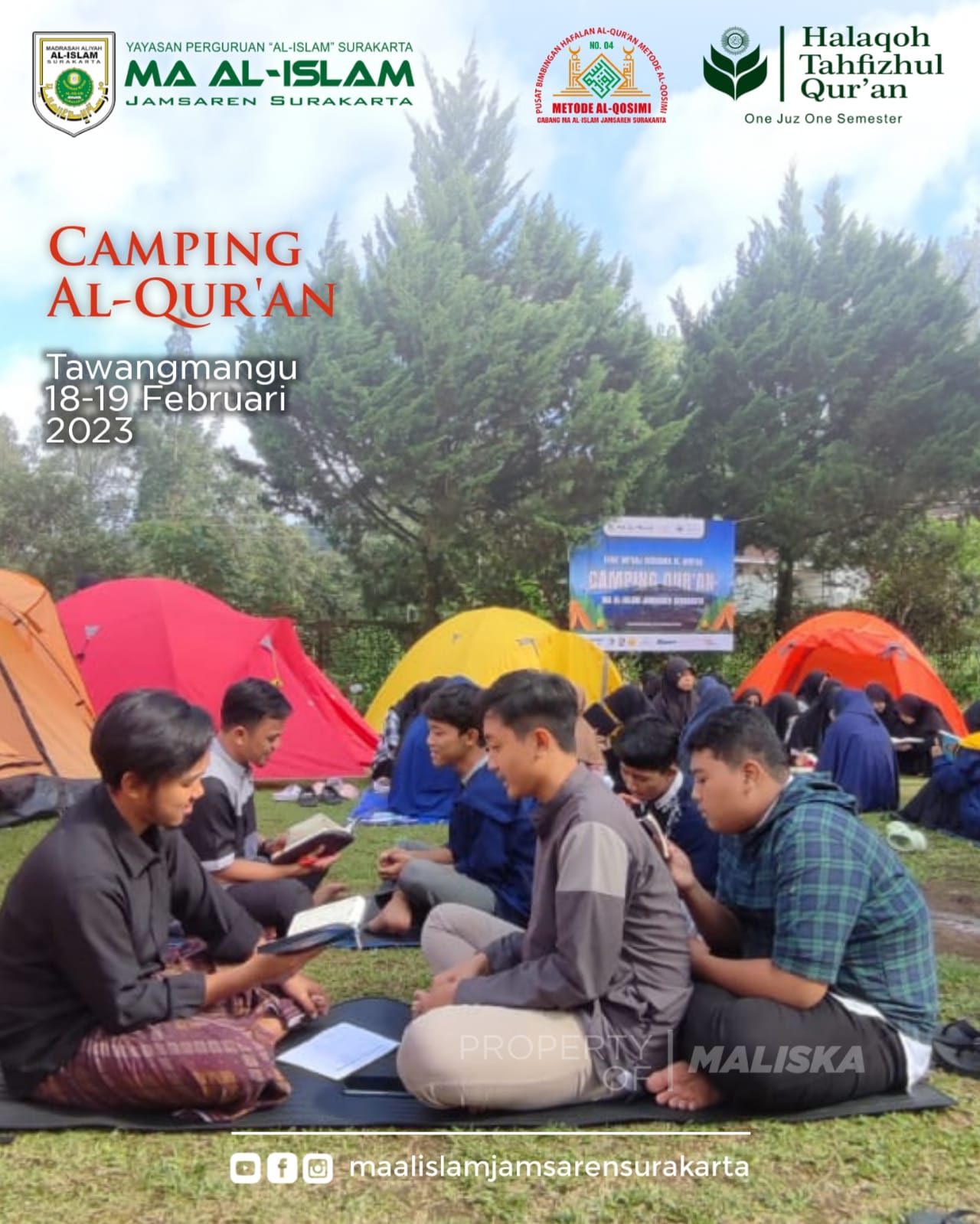 Isro Miroj dengan Camping Qur’an
