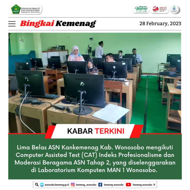 CAT ASN Tahap Kedua Digelar