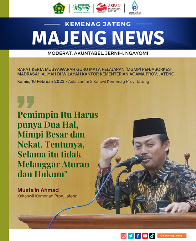 Penyusunan Pengurus, Sekaligus Pemaparan Program Kerja MGMP Penjasorkes MA Provinsi Jawa Tengah