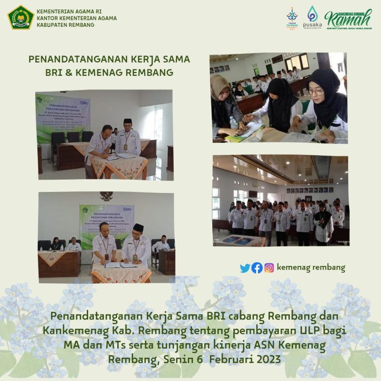 Kemenag dan BRI Tandatangani PKS Pembayaran Tukin dan ULP Madrasah