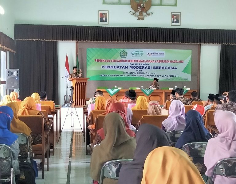 Buah Moderasi Beragama adalah Kerukunan dan Persatuan Indonesia