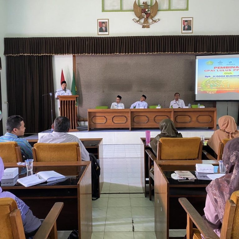 Pembinaan GPAI Kemenag Kabupaten Magelang Lulus PPG 2022