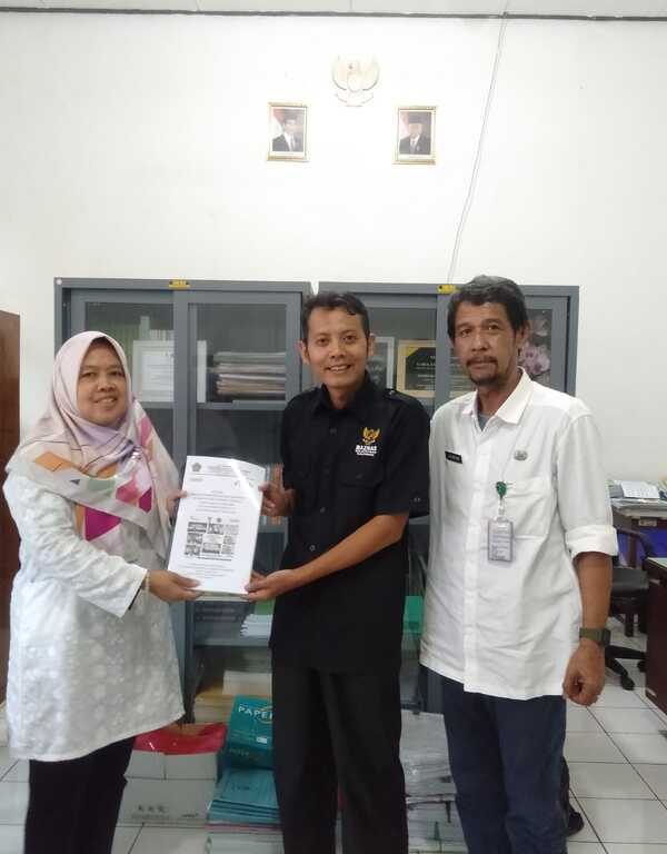 UPZ Kemenag Kota Semarang Serahkan Laporan kepada BAZNAS Kota Semarang