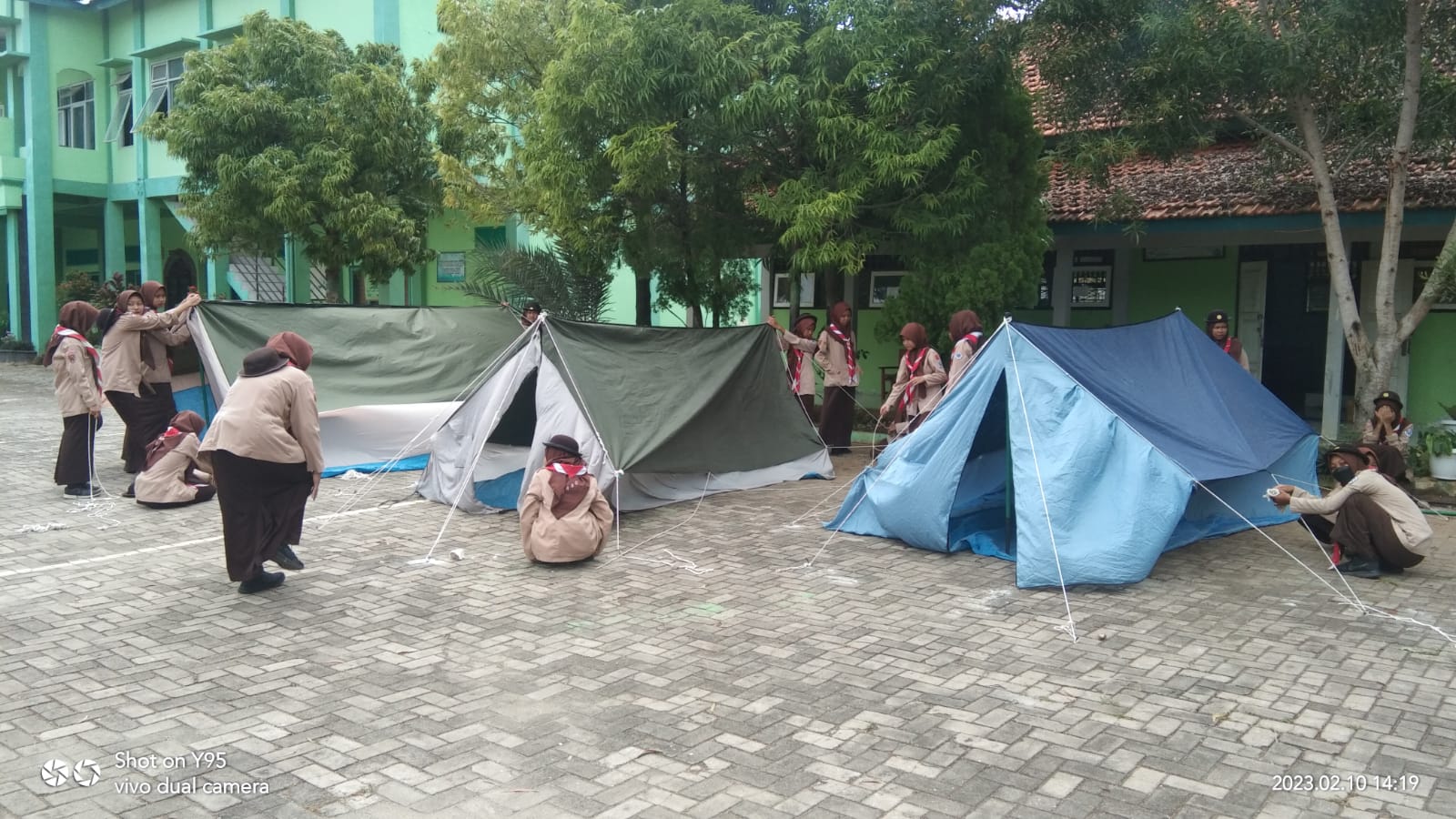 Dewan Ambalan Pramuka MAN 1 Rembang Gelar Latihan Rutin