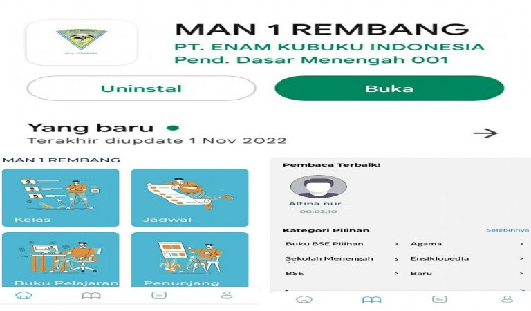 Dukung Madrasah Digital, MAN 1 Rembang Luncurkan Aplikasi Perpus Digital